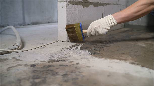 Crawl space vapor barrier installation in Marietta, NY